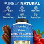 Nutrivein Berberine Supplement | High-Absorption Formula

