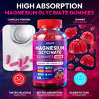 ATTERF Magnesium Glycinate Gummies Sugar Free Vegan

