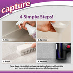 Capture Carpet & Rug Dry Cleaner Powder | Deodorizer

