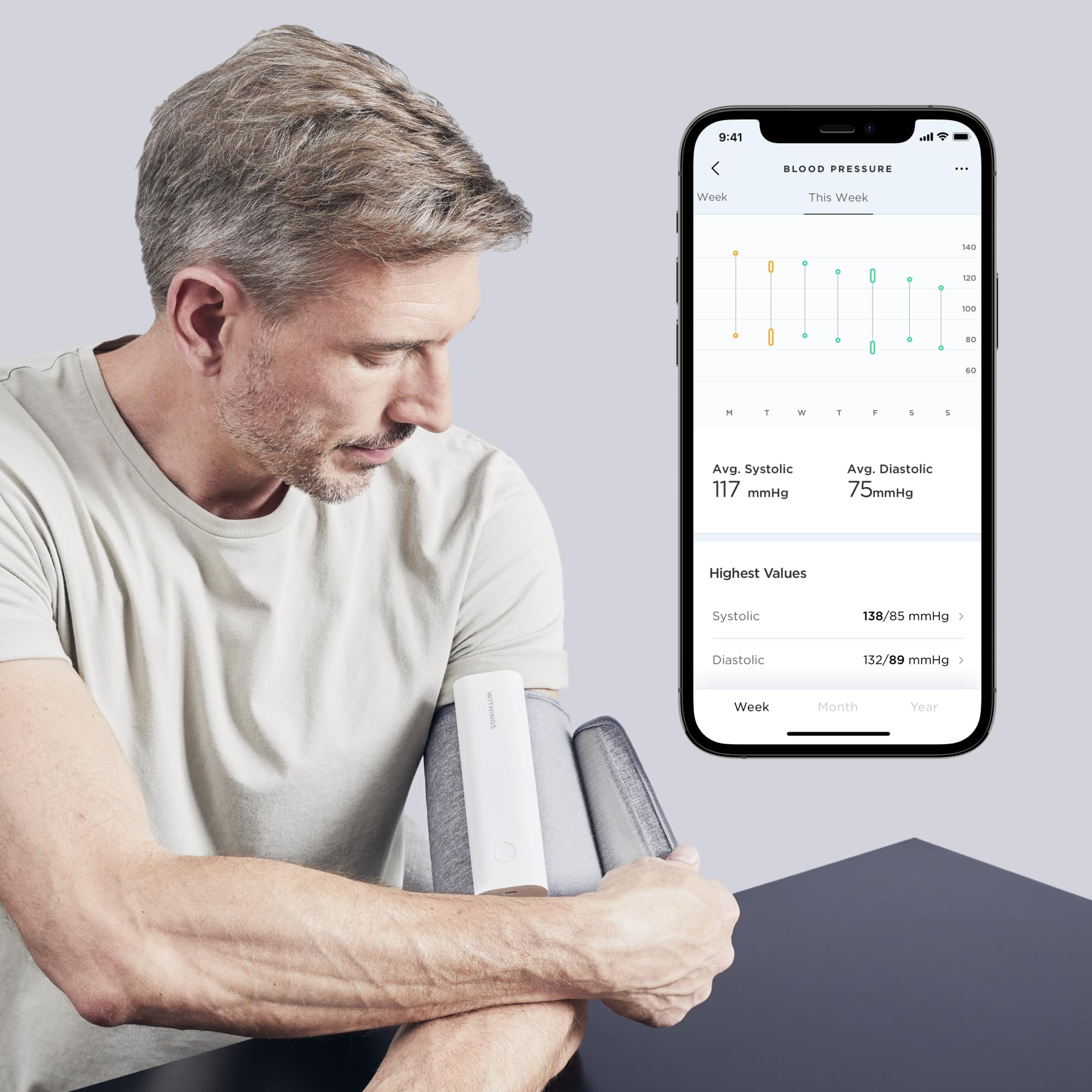 Withings BPM Connect Digital Blood Pressure Monitor

