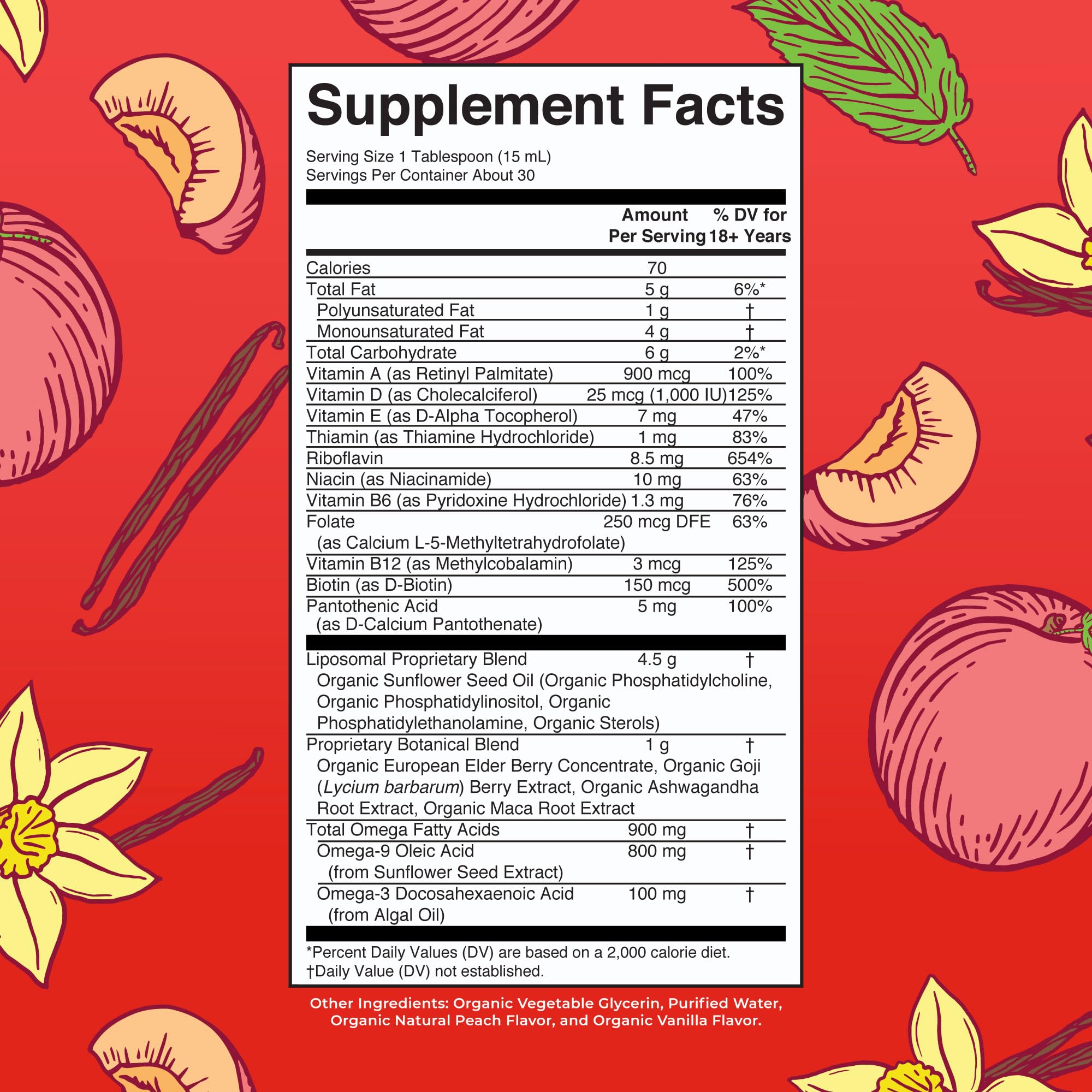 MaryRuth's Liposomal Multivitamin Liquid | Immune Support


