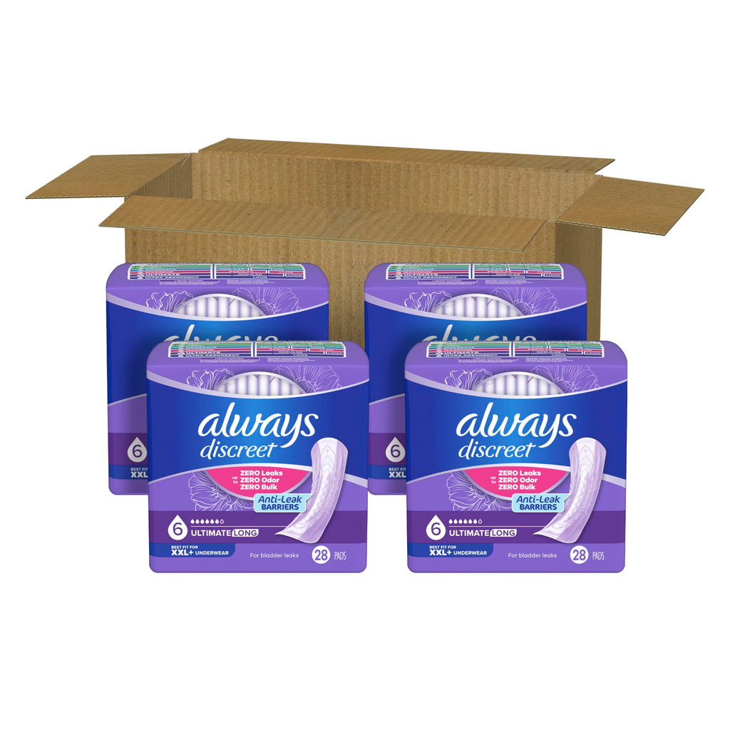 Always Discreet Incontinence Pads | Discreet Protection

