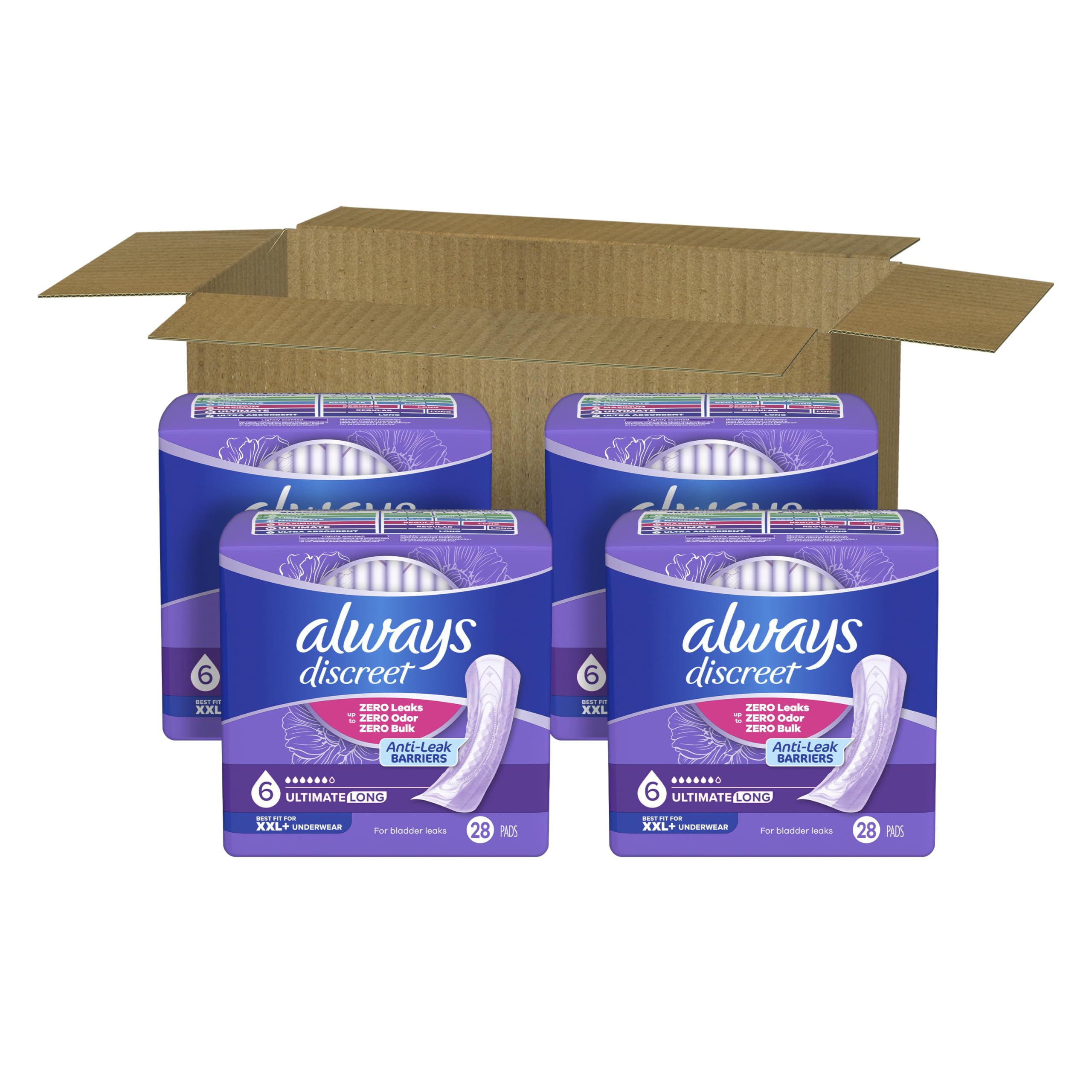Always Discreet Incontinence Pads | Discreet Protection

