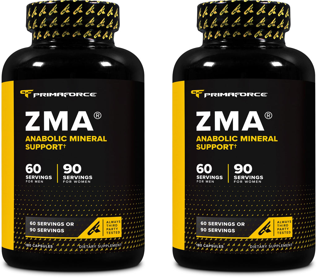 Primaforce ZMA Dietary Supplement with Zinc, Magnesium, Calcium & Vitamin B6