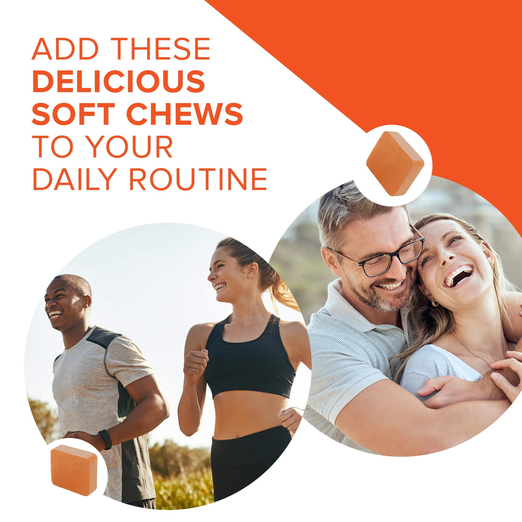 Turmeric Soft Chews by Qunol for Joint Support

