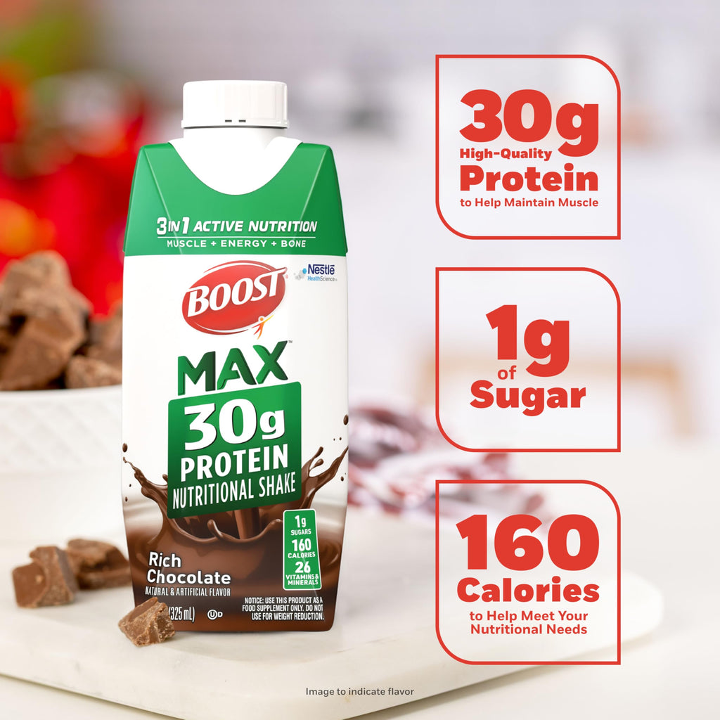 BOOST MAX Ready-to-Drink Protein Shake 30g Protein

