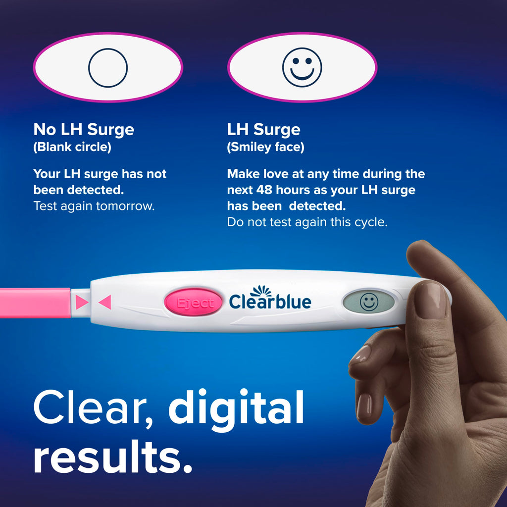 Clearblue Digital Ovulation Test | Predicts Fertile Window

