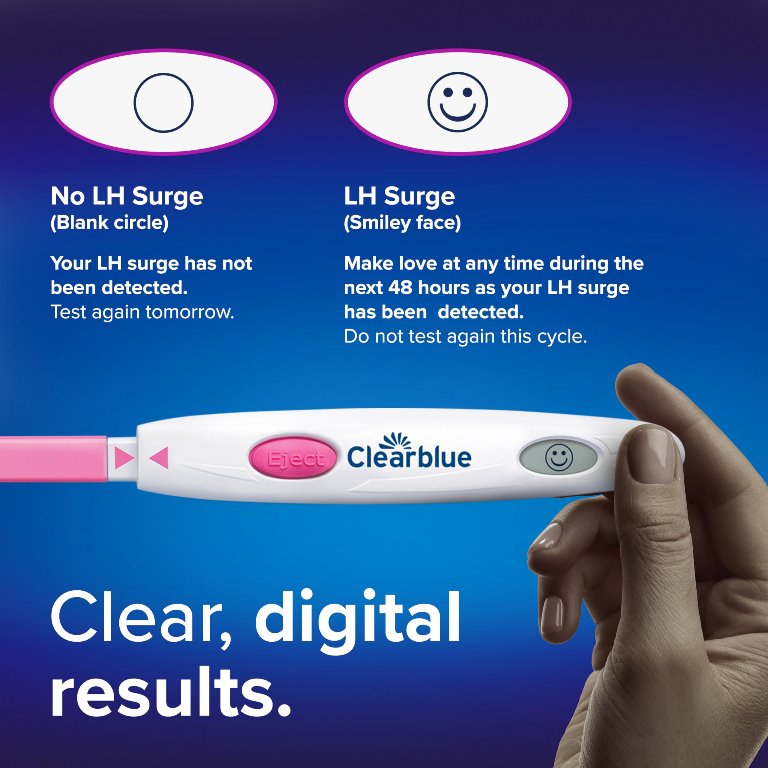 Clearblue Digital Ovulation Test | Predicts Fertile Window

