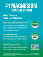 Natural Vitality CALM Magnesium Drink Mix with Calcium


