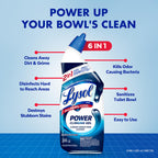 Lysol Toilet Bowl Cleaner Max Strength Cling Gel Bleach-Free

