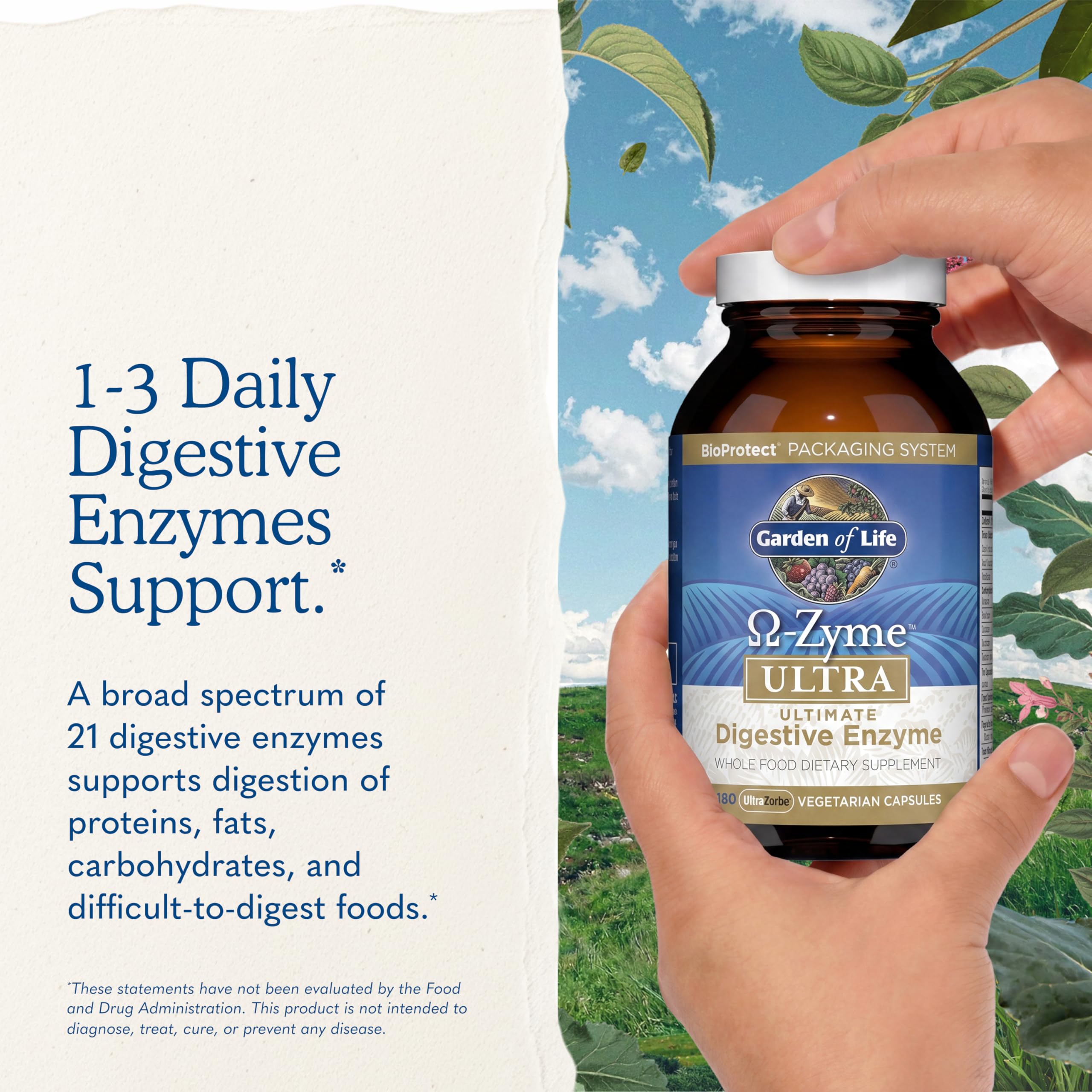 Garden of Life Omega-Zyme ULTRA Digestive Enzymes


