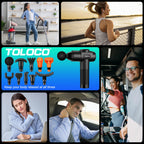 TOLOCO Massage Gun Deep Tissue Percussion Massager

