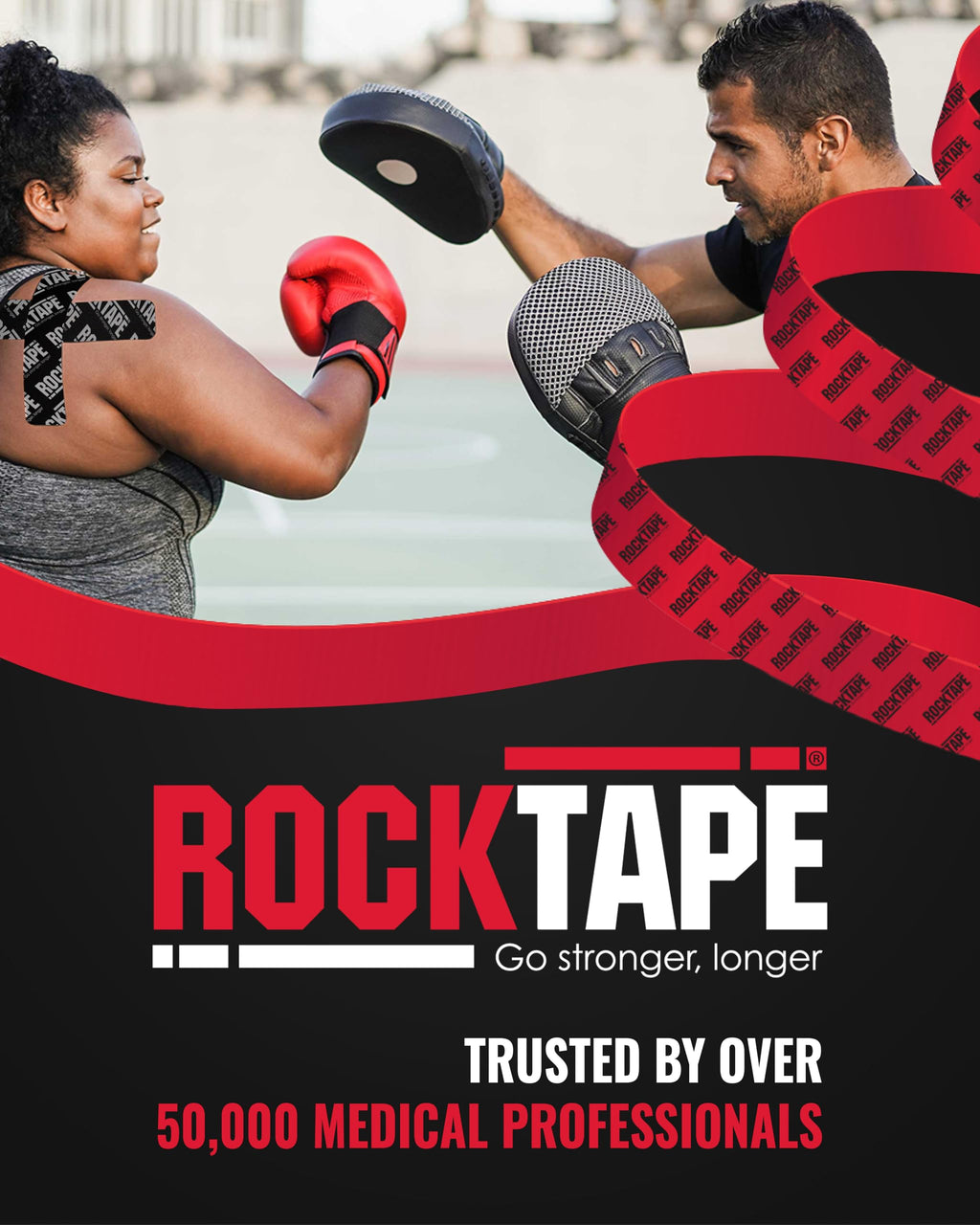 RockTape Kinesiology Tape for Muscle Recovery

