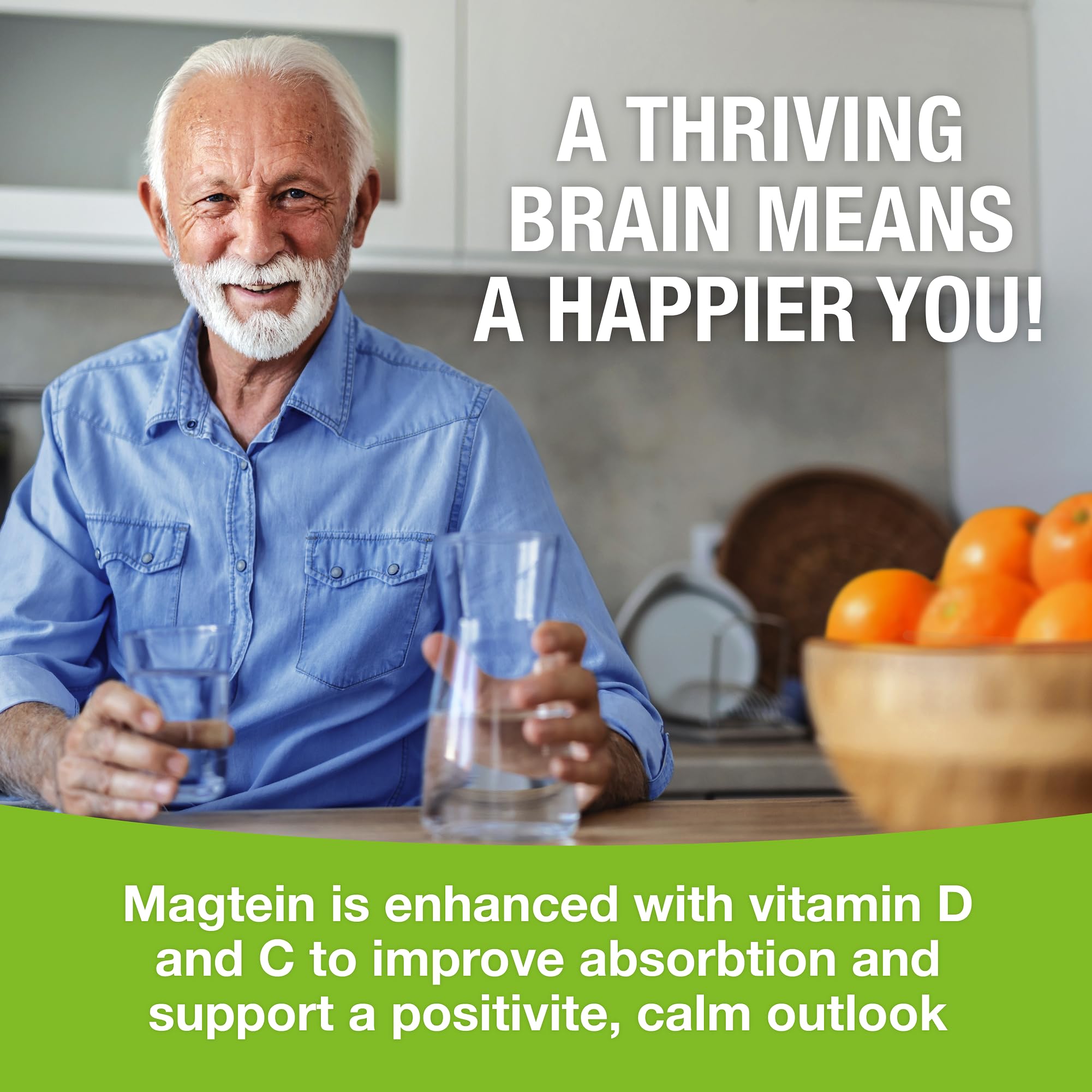 Magtein Magnesium L-Threonate | Brain Health & Cognition

