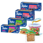 Ziploc Brand Storage Bags for Leftovers & Meal Prep

