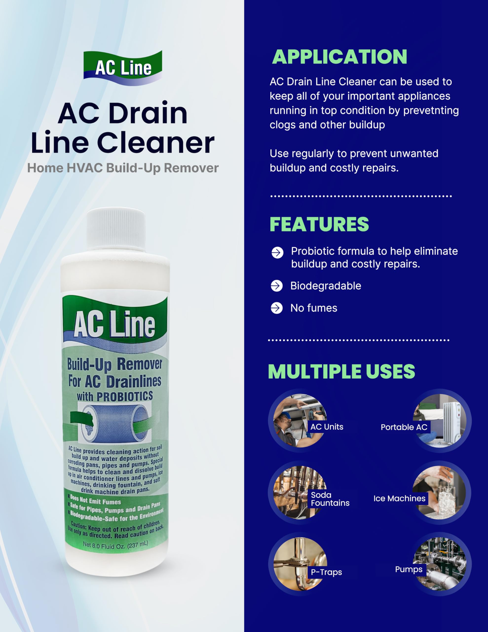 AC Drain Line Cleaner for Condensate Lines | HVAC

