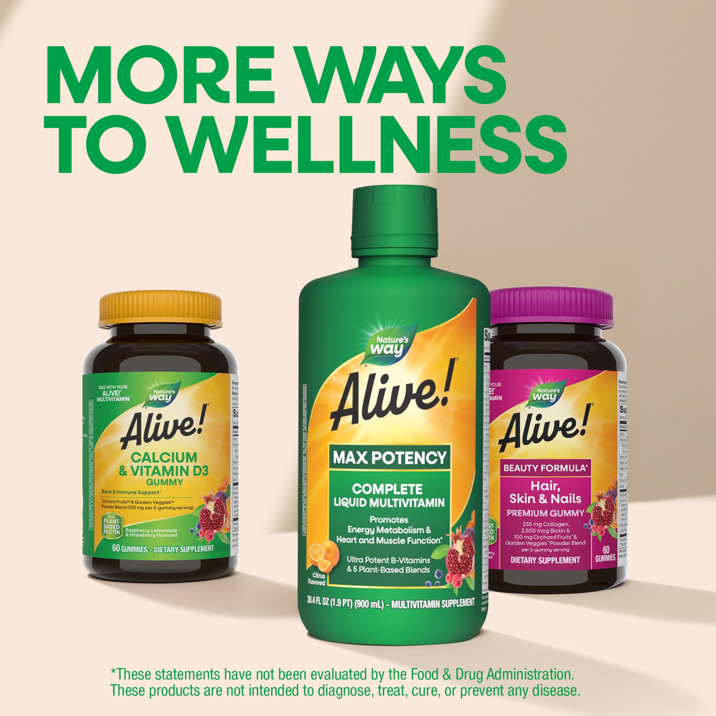 Nature's Way Alive! Max Potency Liquid Multivitamin | Energy

