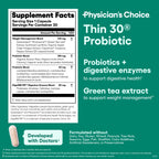 Physician's Choice Probiotics for Weight Management & Digestive Health

