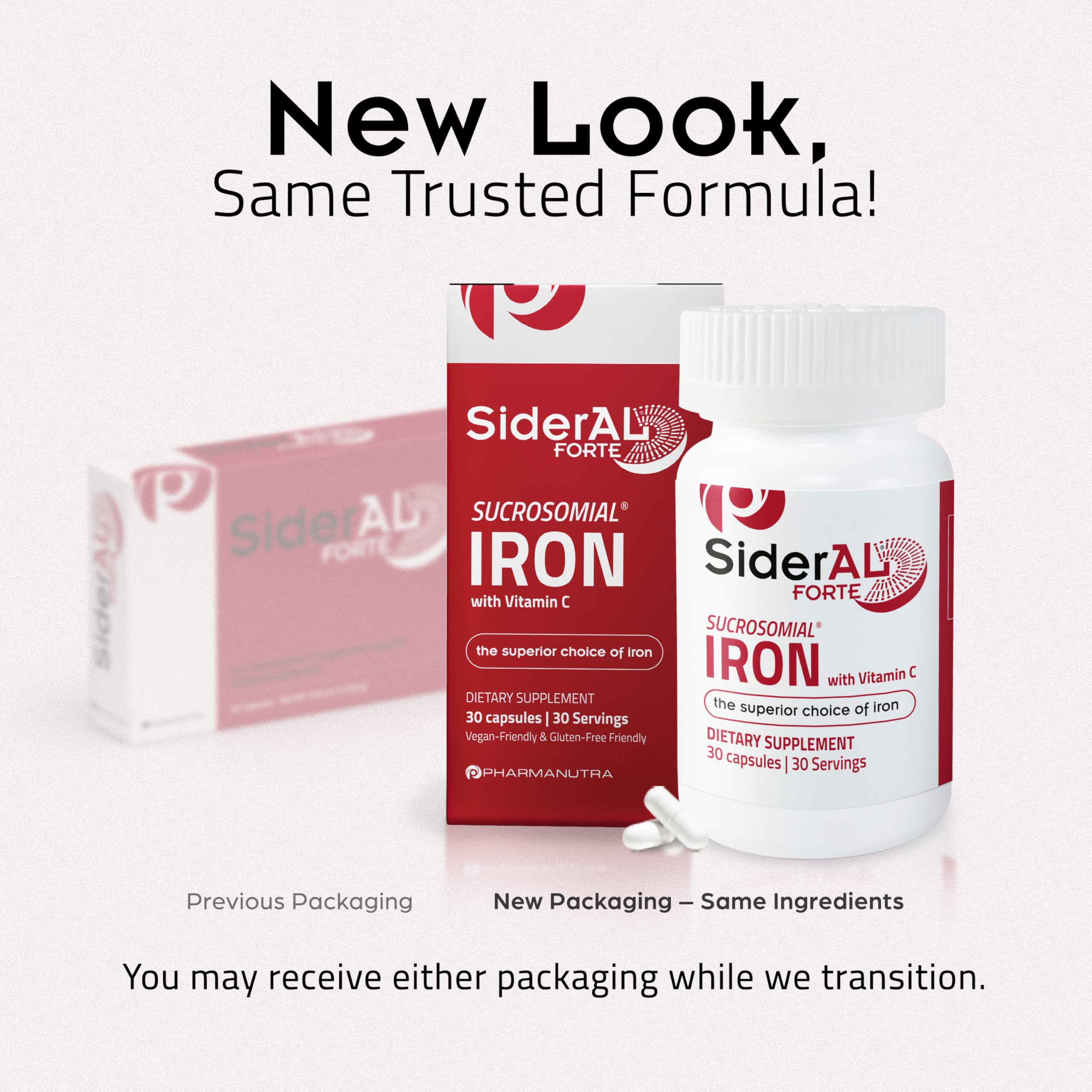 SiderAL Forte Sucrosomial Iron Supplement | High Absorption

