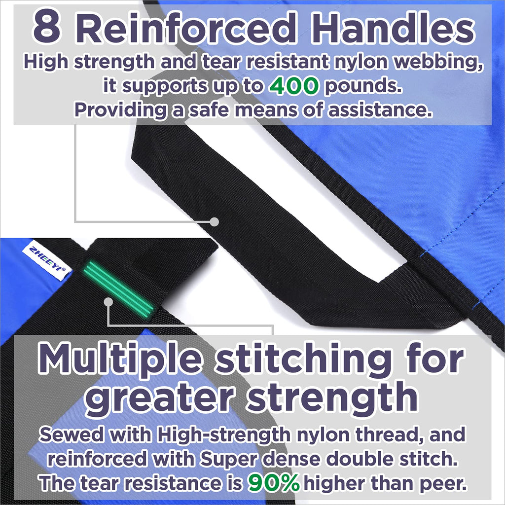 ZHEEYI Positioning Bed Pad with Reinforced Handles

