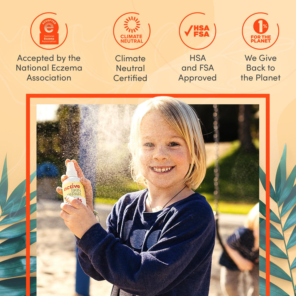 Active Skin Repair Kids First Aid Spray - Non-Toxic

