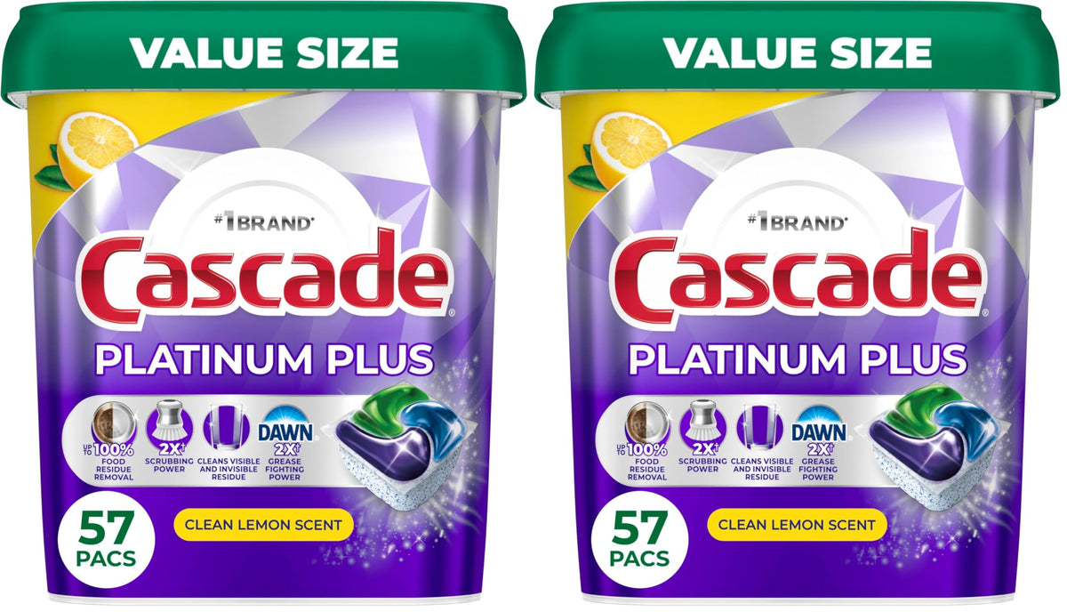 Cascade Platinum Plus Dishwasher Pods Detergent