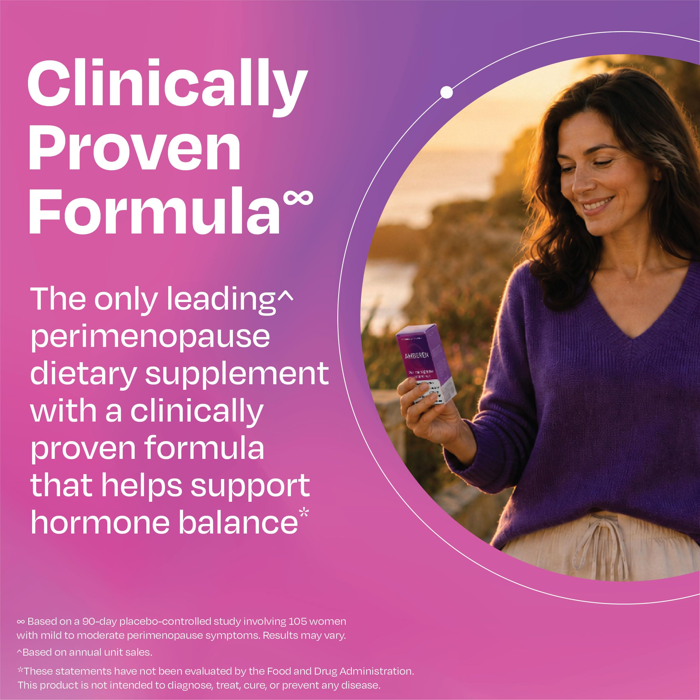 Amberen Perimenopause Supplement for Women - Hormone-Free

