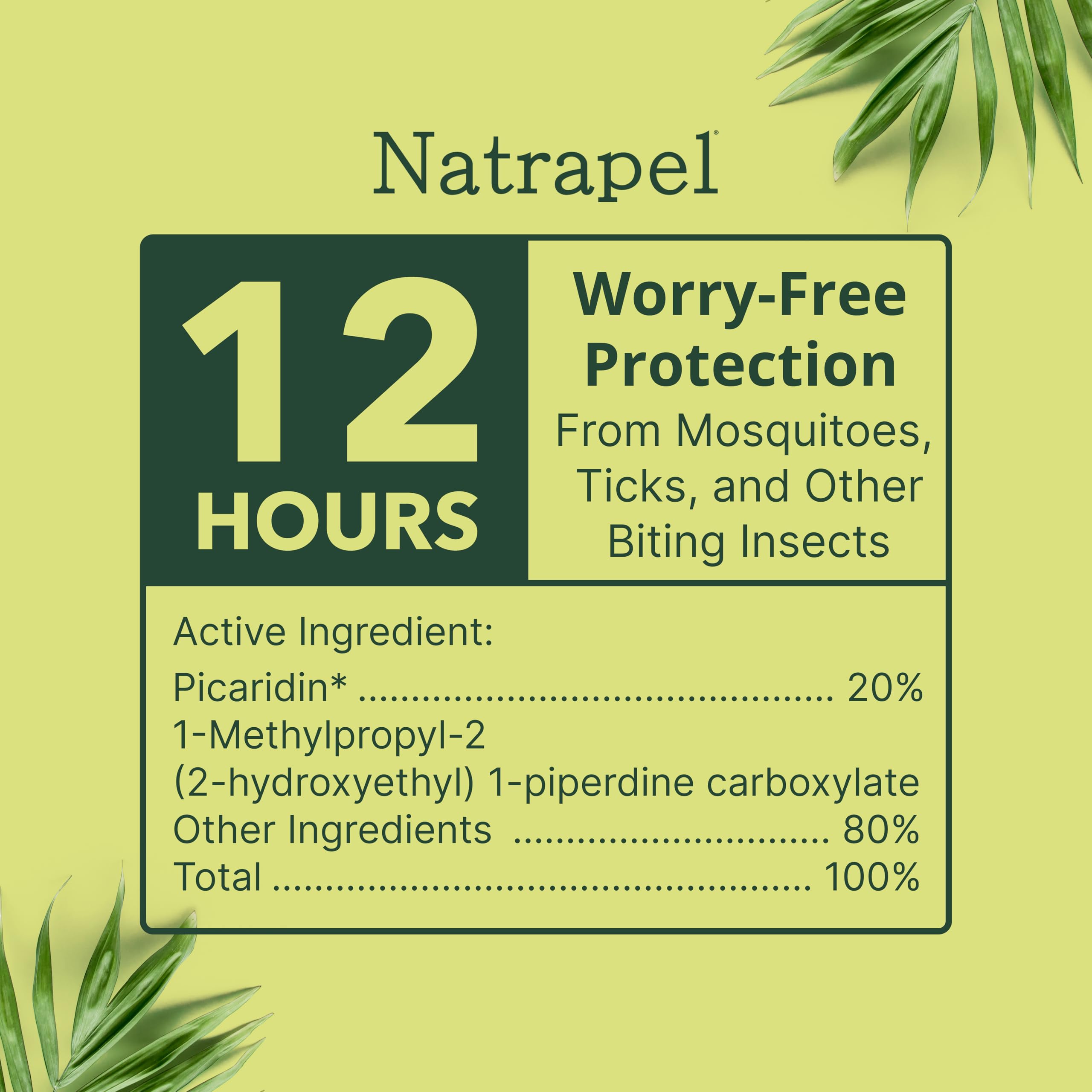 Natrapel Tick & Insect Repellent | Outdoor Protection

