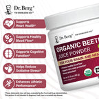 Dr. Berg Organic Beetroot Powder for Nitric Oxide

