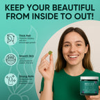 Balmbare Revive Hair Growth Gummies | Sea Moss & Vitamins

