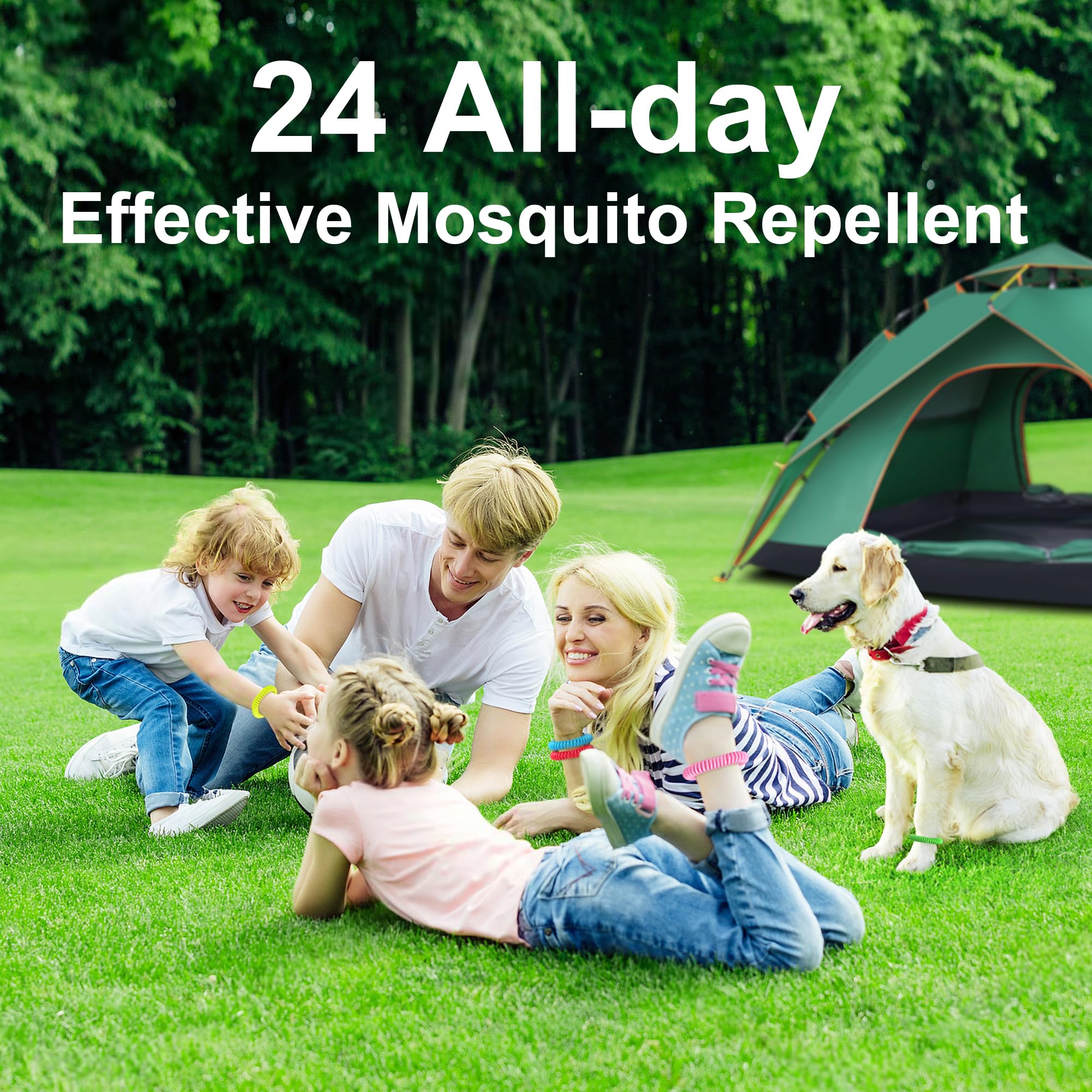 BuggyBands Mosquito Repellent Bracelets DEET-Free Waterproof

