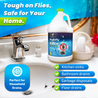 Natural Elements Drain Fly Killer Gel Non-Toxic

