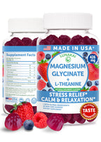 Lunakai Magnesium Glycinate Gummies with L-Theanine - Calm

