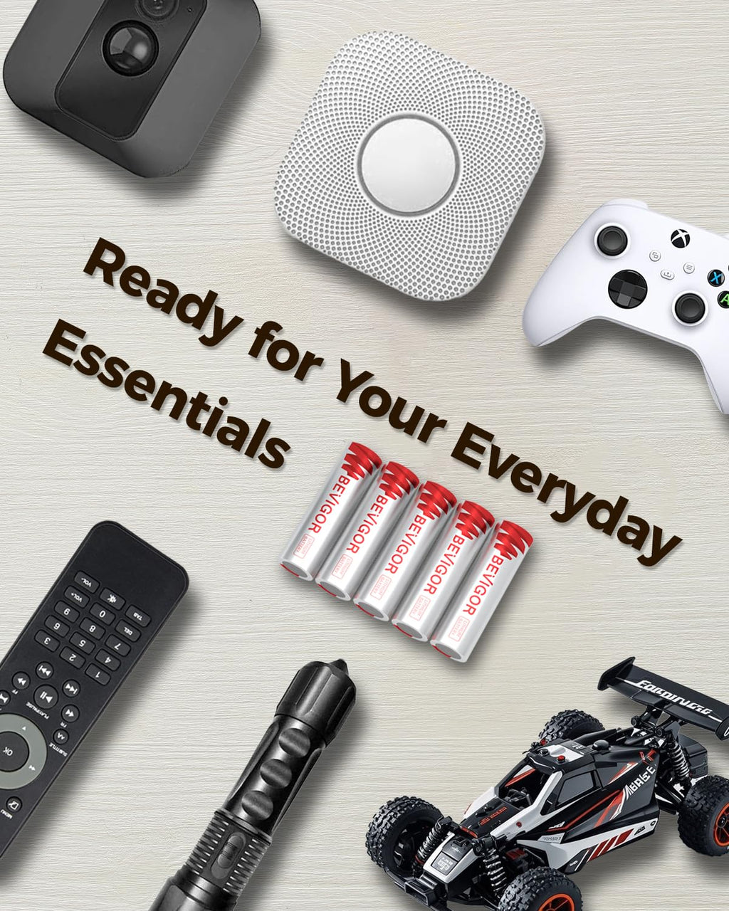 Bevigor Lithium Batteries - Long-Lasting 1.5V Power

