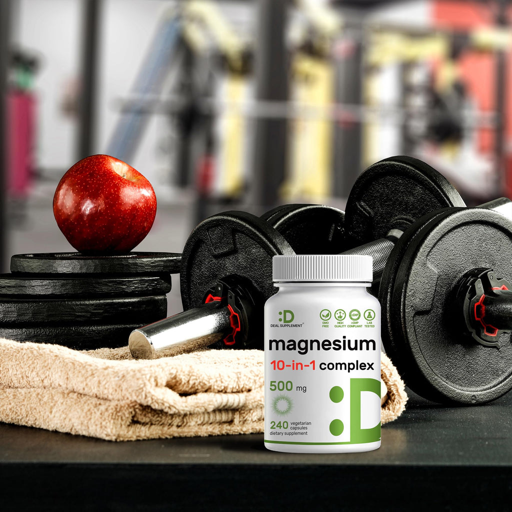 Magnesium Complex 500mg Chelated Supplement

