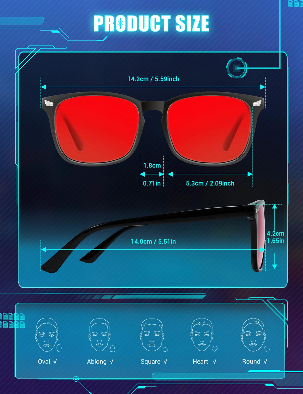 TIJN Sleep Glasses | Light-Filtering Lenses

