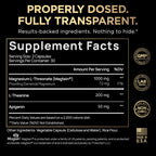 ELMNT Triple Sleep Magnesium L-Threonate | Sleep Support

