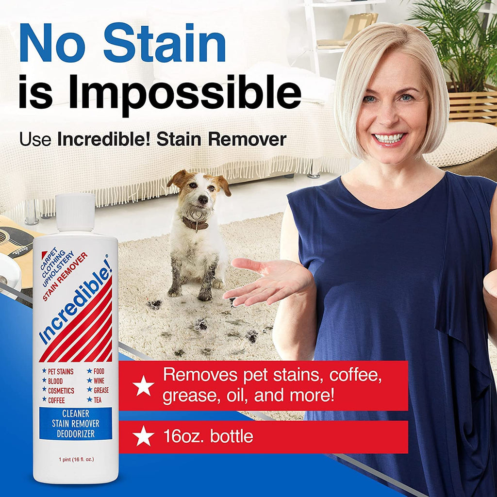 Incredible Stain Remover - Instant Spot & Odor Eliminator

