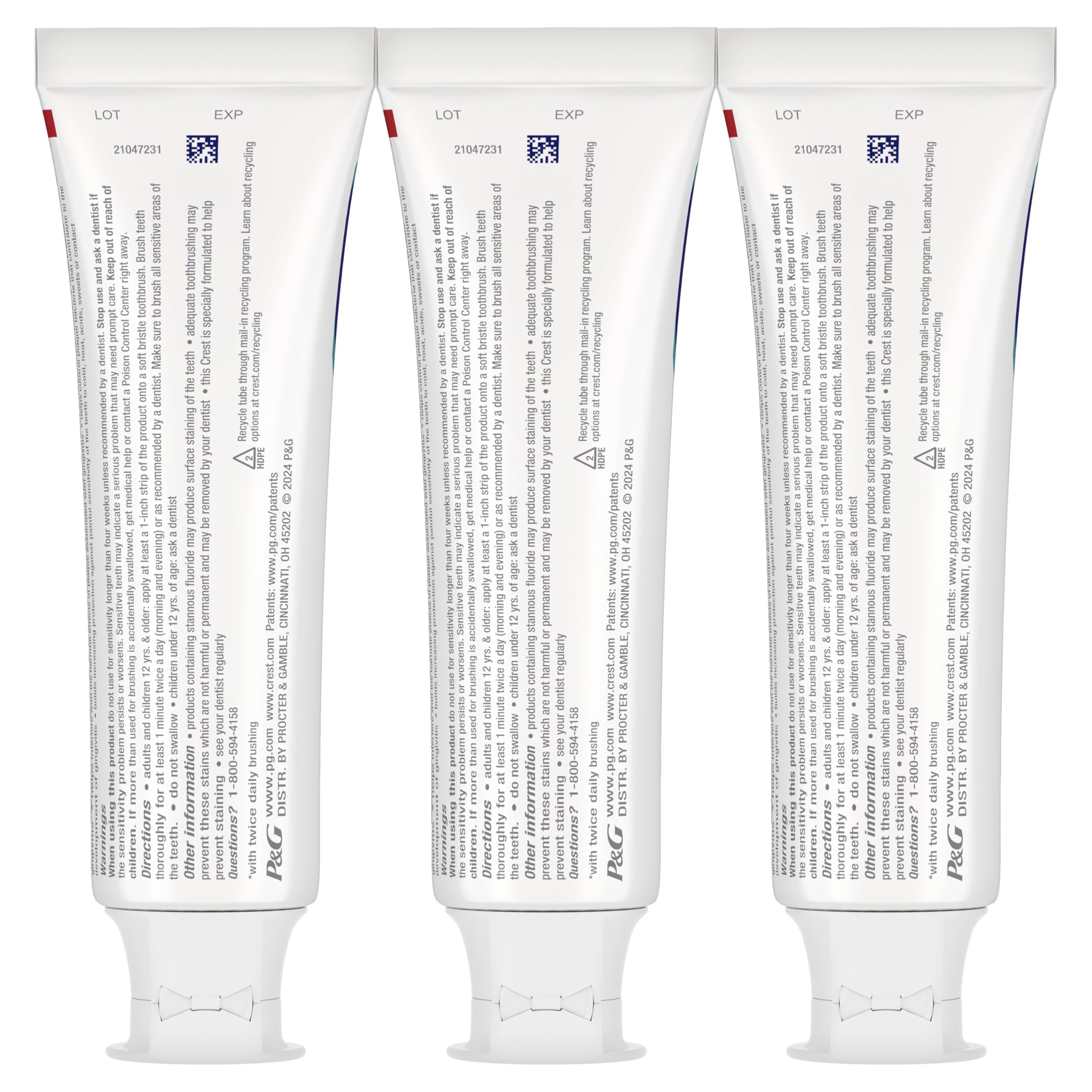 Toothpaste Crest Pro-Health Gum Detoxify Plus | Gum Health

