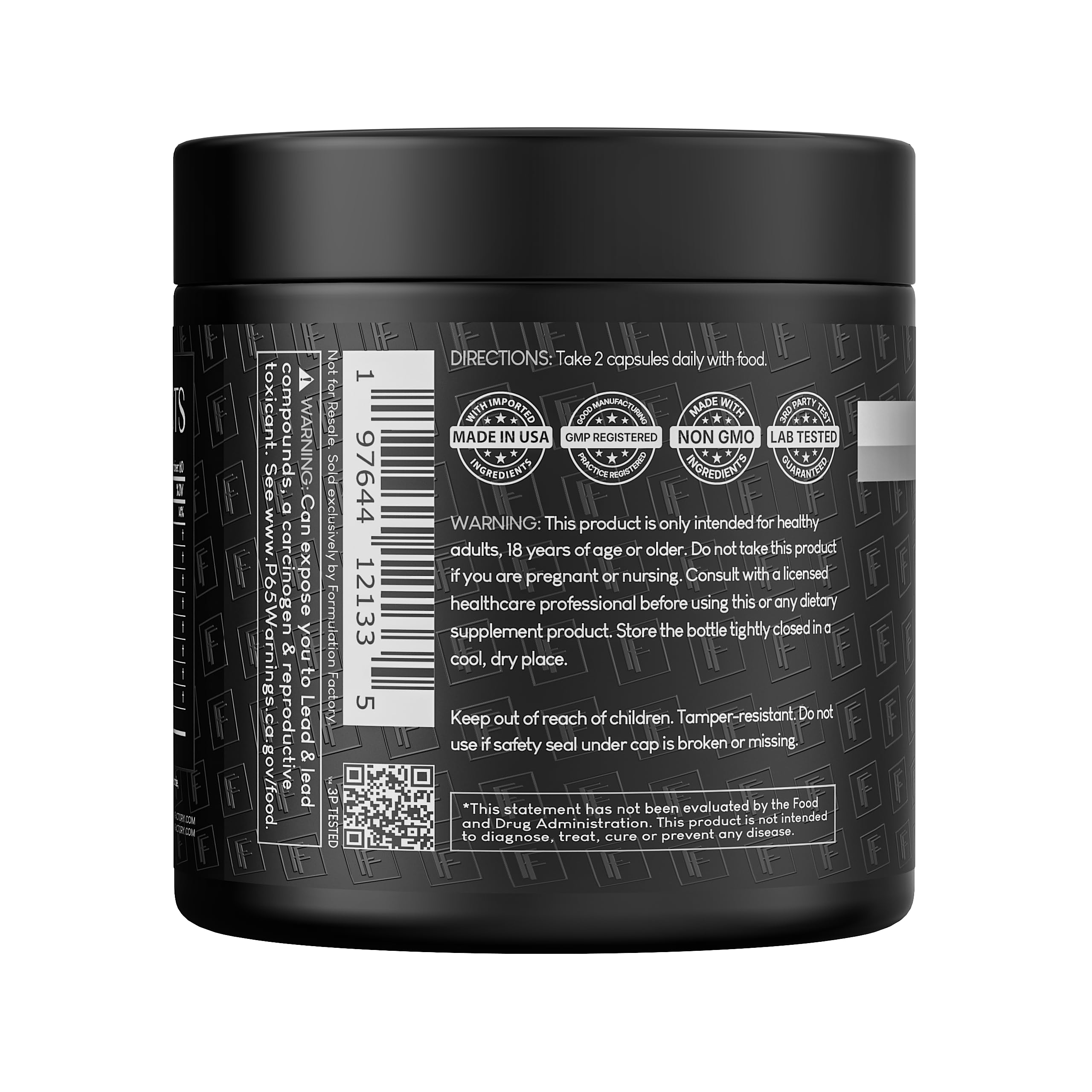 Formulation Factory Self Obsessed 10-in-1 Testosterone Booster

