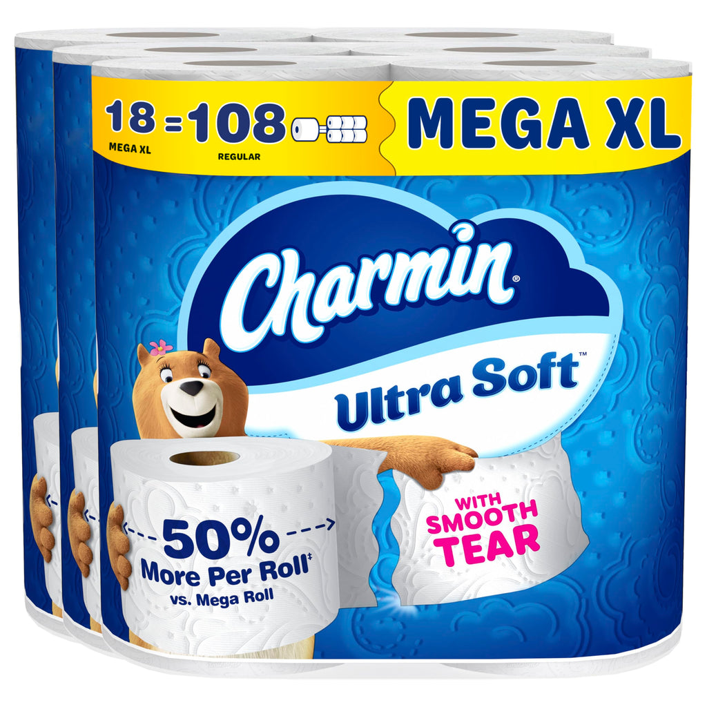 Charmin Ultra Soft Toilet Paper - 2-Ply Enhanced Tear

