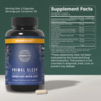 Primal Harvest Primal Sleep Support Supplement Melatonin

