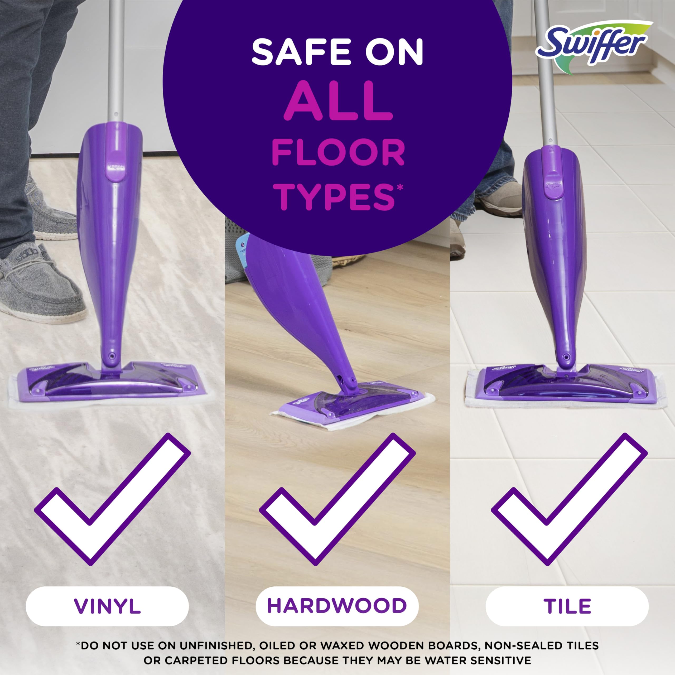 Swiffer WetJet Hardwood and Floor Spray Mop Starter Set

