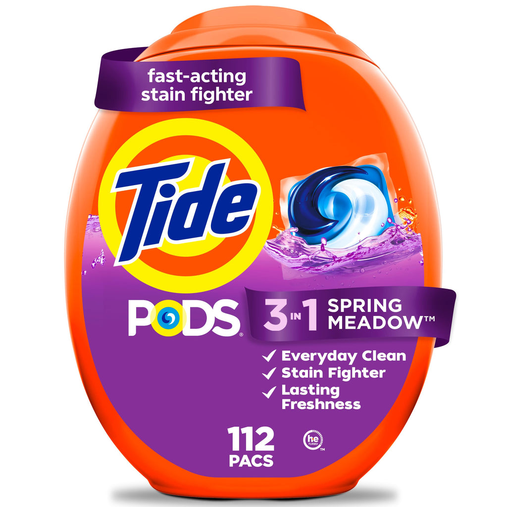 Tide PODS Laundry Detergent Pacs HE Compatible


