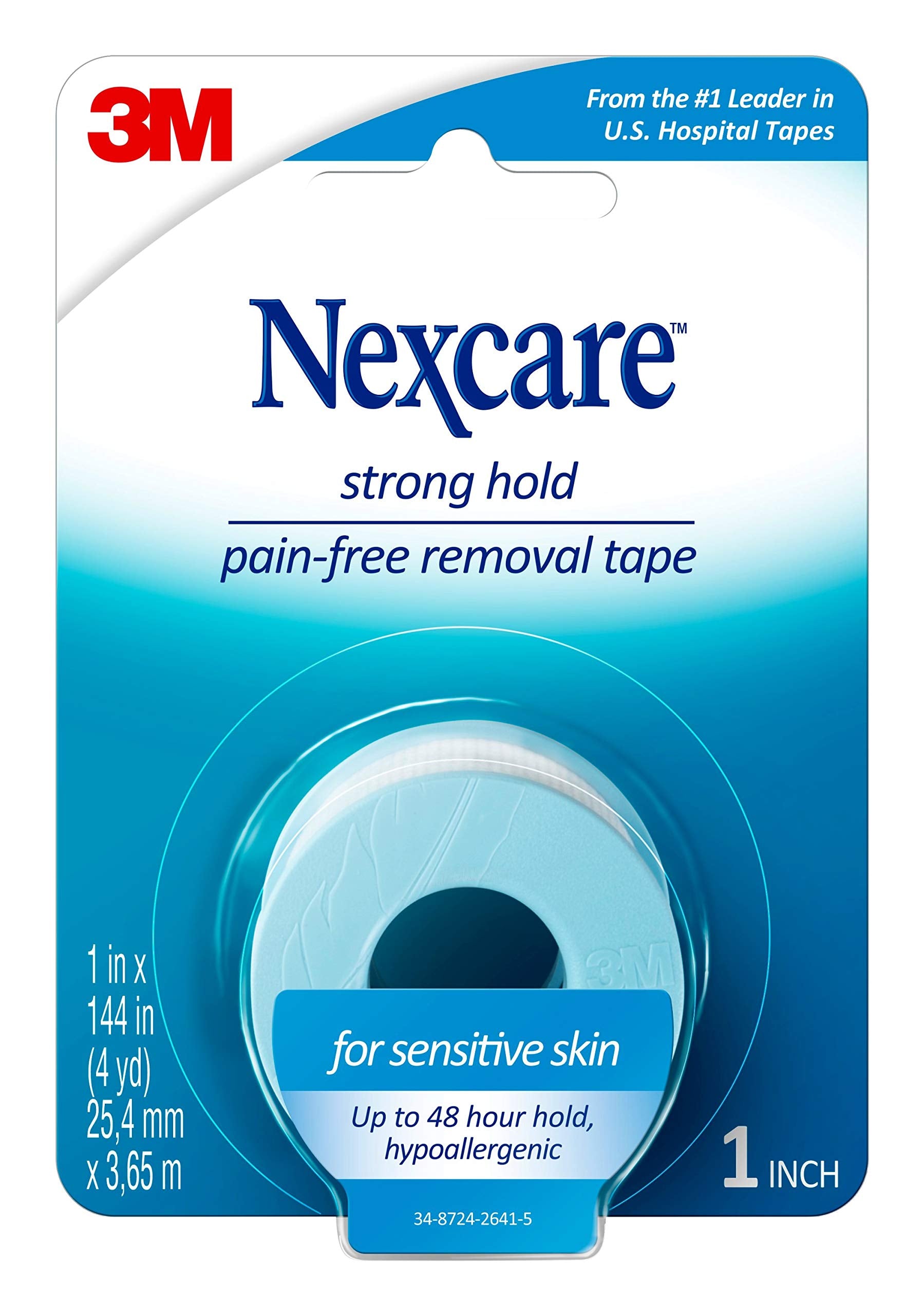 Nexcare Sensitive Skin Low Trauma Tape - Gentle Adhesive

