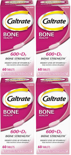 Caltrate 600 Plus D3 Minerals Calcium & Vitamin D Tablets for Bone Health
