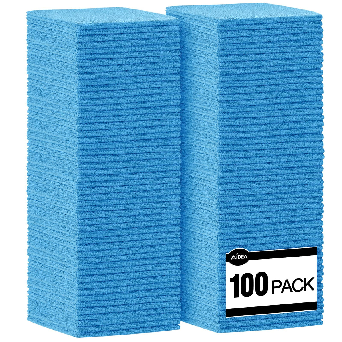 AIDEA Microfiber Cleaning Cloths – Soft, Absorbent Towels