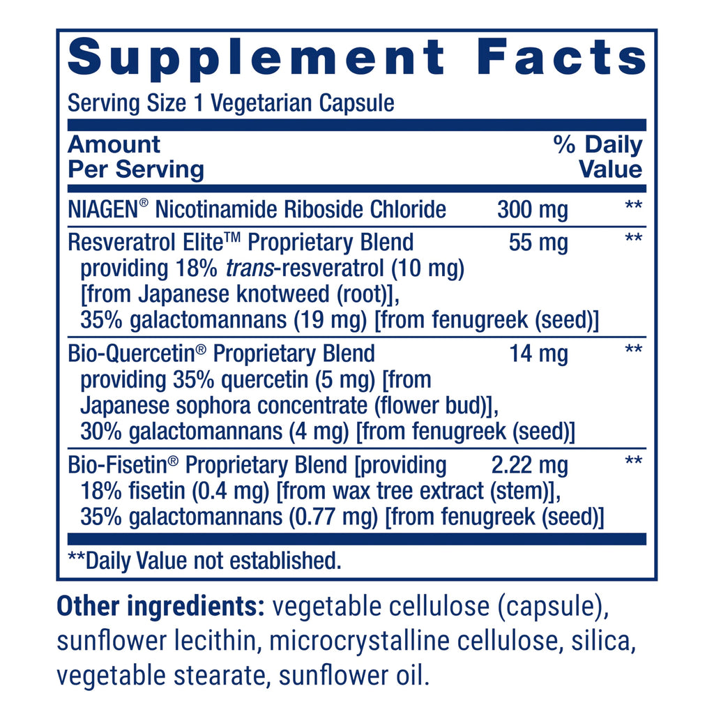 Life Extension NAD+ Cell Regenerator and Resveratrol Elite

