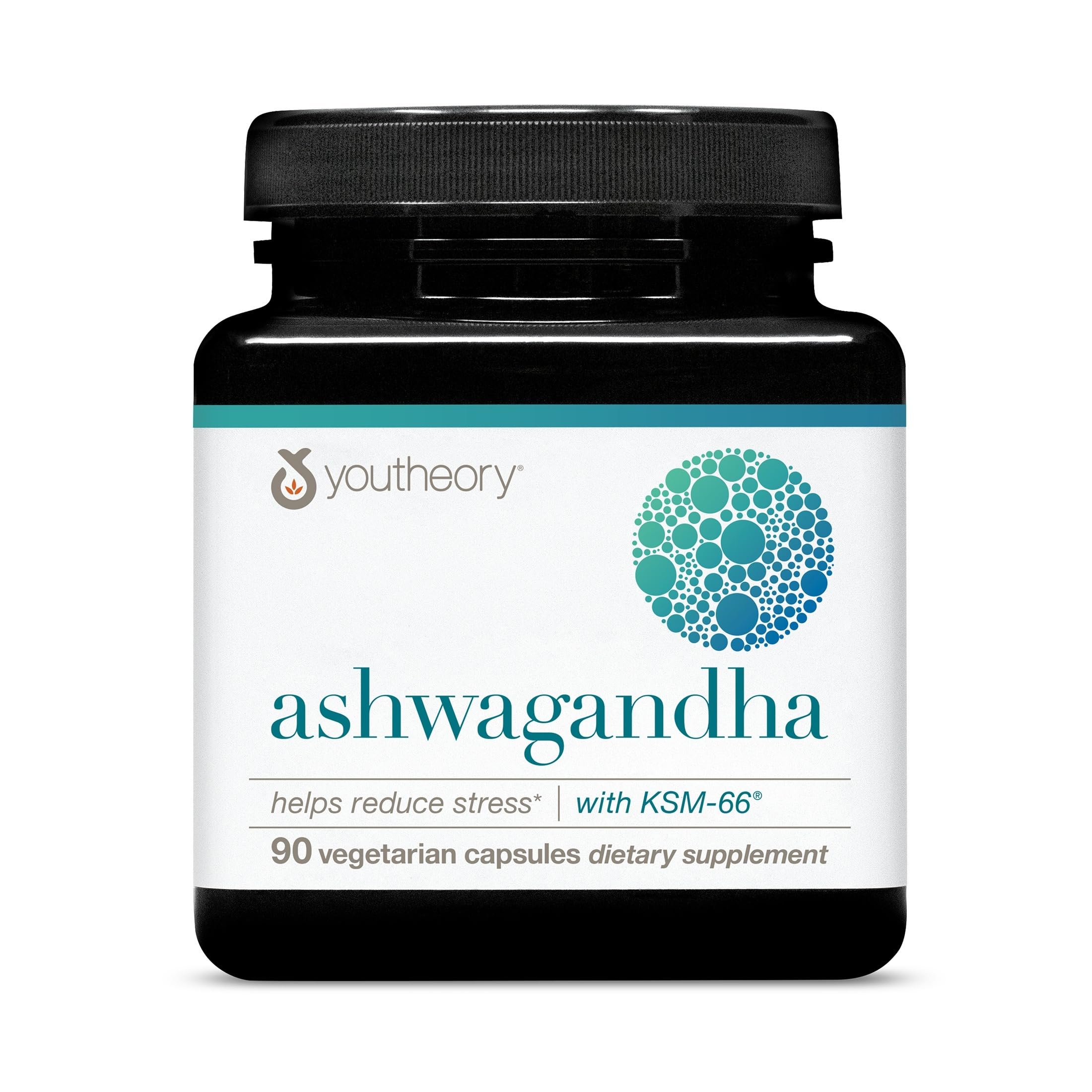 Youtheory Ashwagandha with Organic KSM-66 – Stress & Energy

