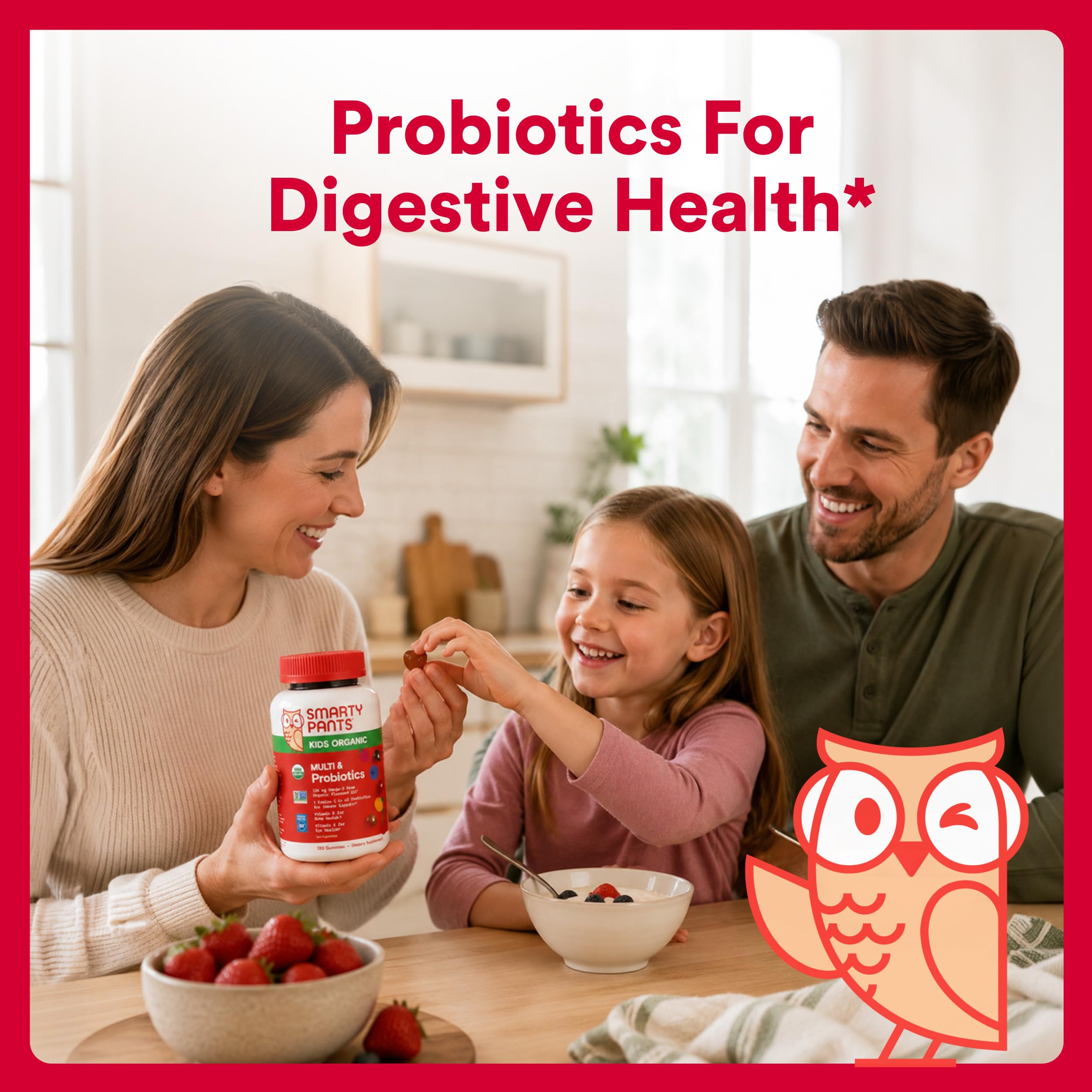 SmartyPants Kids Multivitamin Gummies for Immune Support

